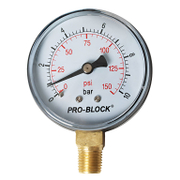 Манометър City Pumps за потопяема помпа  63мм, 10 bar, 1/4, радиален - product - INP6090317