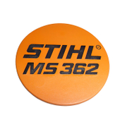 Табелка STIHL за верижен трион  MS 362, MS 362-RVWZ, MS 362-RZ, MS 362-VW, MS 362-VWZ - product - STL6003644