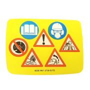 Табелка STIHL за ъглошлайф  TS 700, TS 800 - product - STL6003804