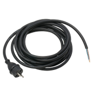 Кабел UNI-ELEKTRA захранващ за електроинструменти 2x1.00 мм2, 5 м, H07RN-F, черен - product - UNI6000008