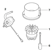 Електродвигател за бензинова колесна косачка  ME443 - product - VKG6000030