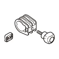 Фиксатор Wolfcraft за стяга за монтаж на врати  3676000